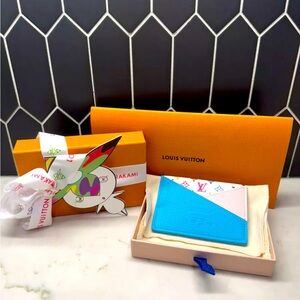 **SOLD**NEW Louis Vuitton x Murakami Criss Cross Cardholder